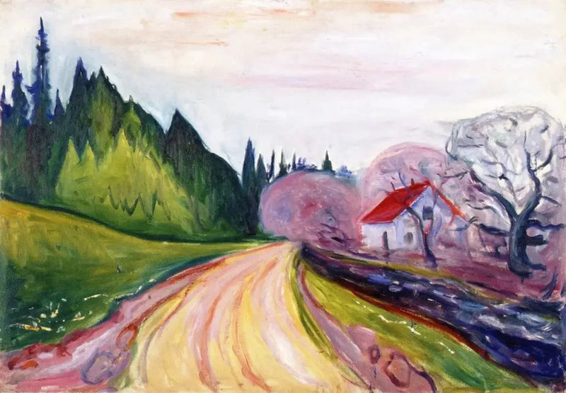 Droga do Borre - Edvard Munch