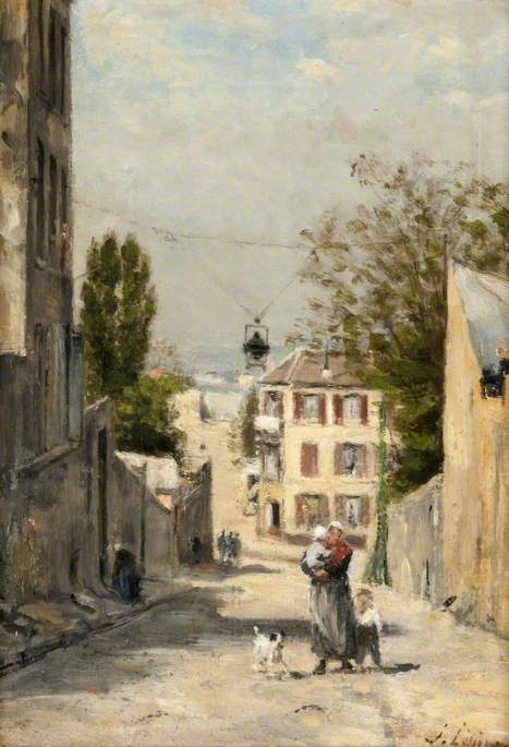 Ulica Norvins, Montmartre - Stanislas Lépine