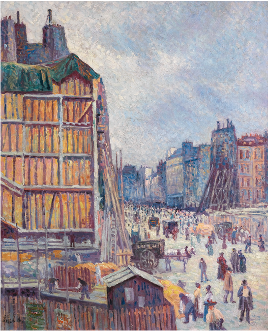 Ulica Réaumur - Maximilien Luce