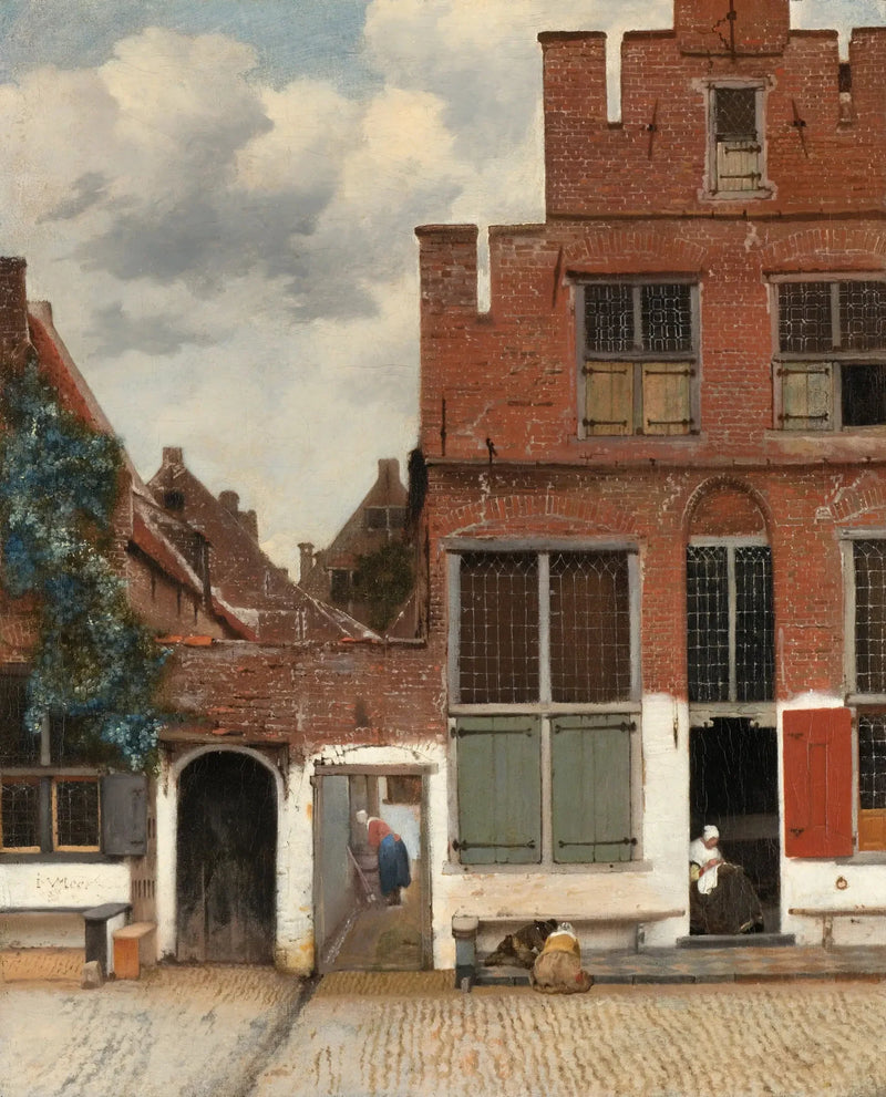 Uliczka - Johannes Vermeer
