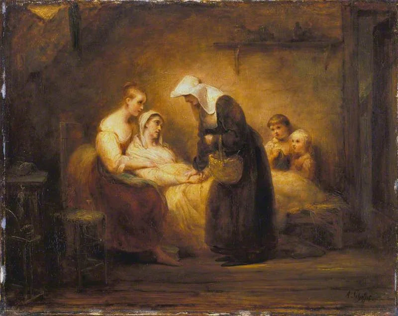 Siostra Miłosierdzia - Ary Scheffer