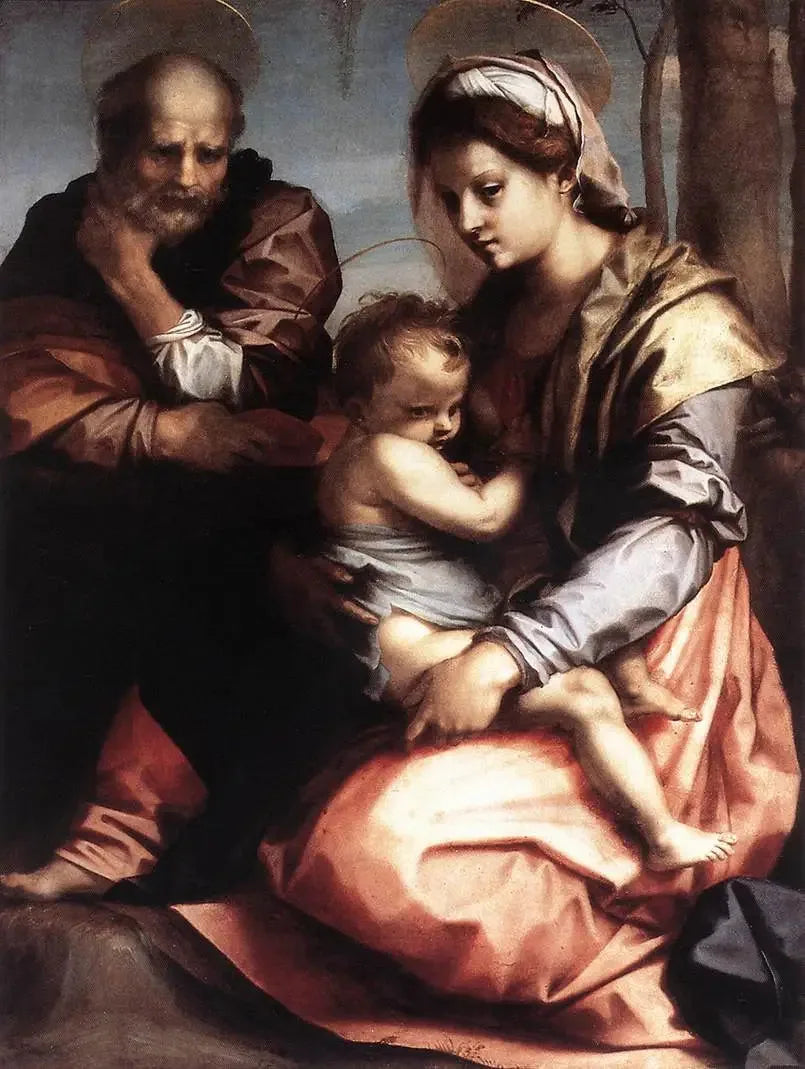 Święta Rodzina. - Andrea del Sarto