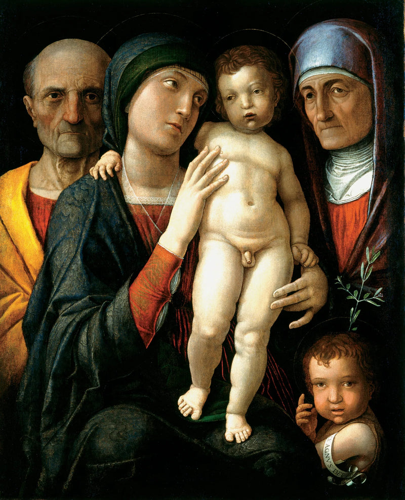 Święta Rodzina - Andrea Mantegna