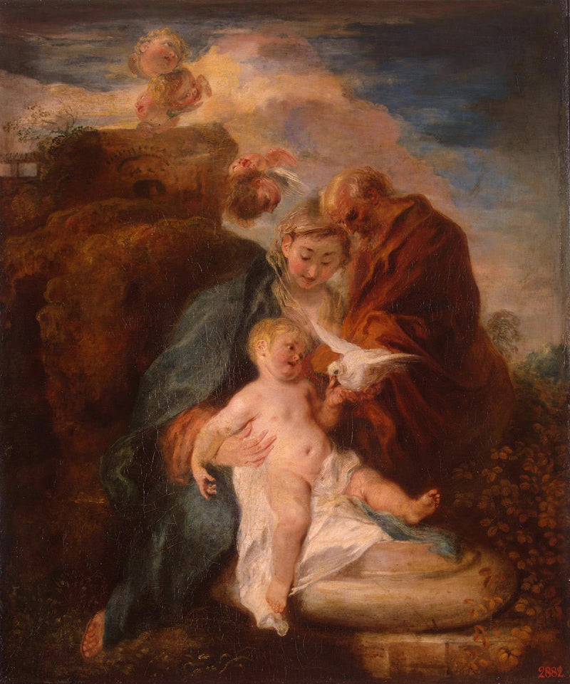 Święta Rodzina - Antoine Watteau