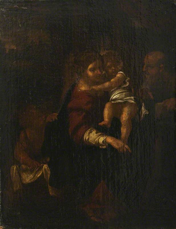 Święta Rodzina z Dzieciątkiem św. Jana - Annibale Carracci
