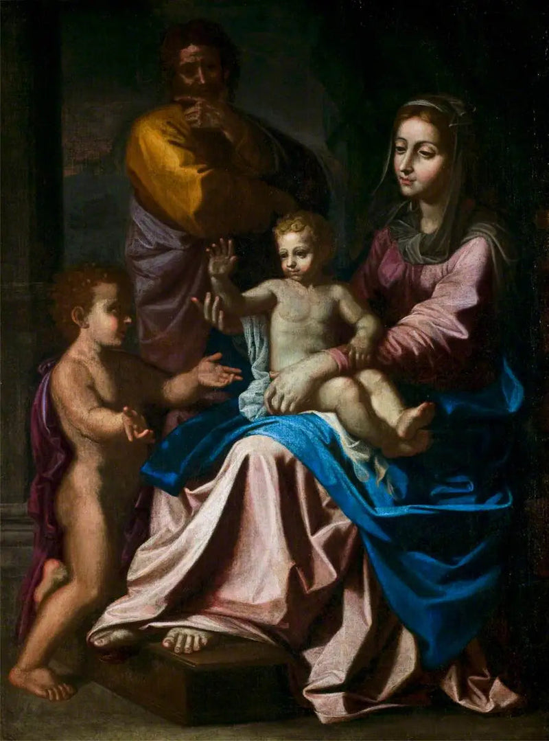 Święta Rodzina z Dzieciątkiem św. Janem - Nicolas Poussin