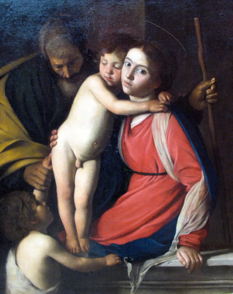 Święta Rodzina z św. Janem Chrzcicielem - Caravaggio