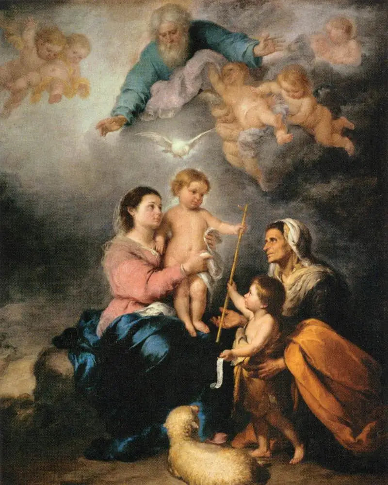 Święta Rodzina - Bartolomé Esteban Murillo