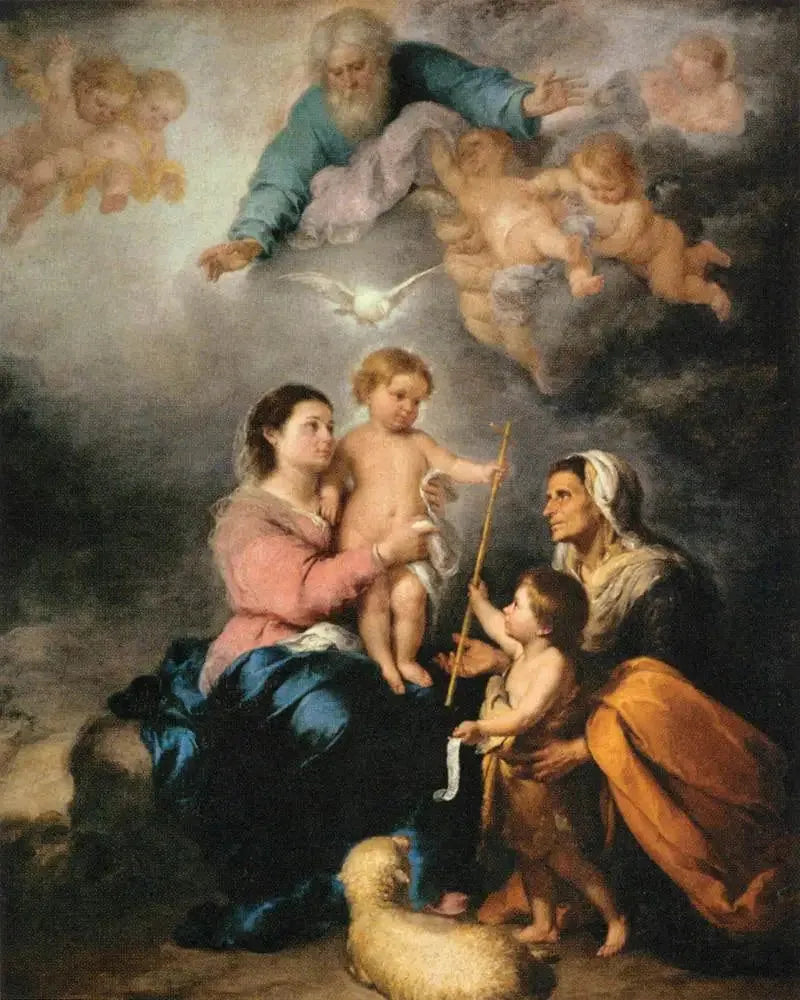 Święta Rodzina - Bartolomé Esteban Murillo