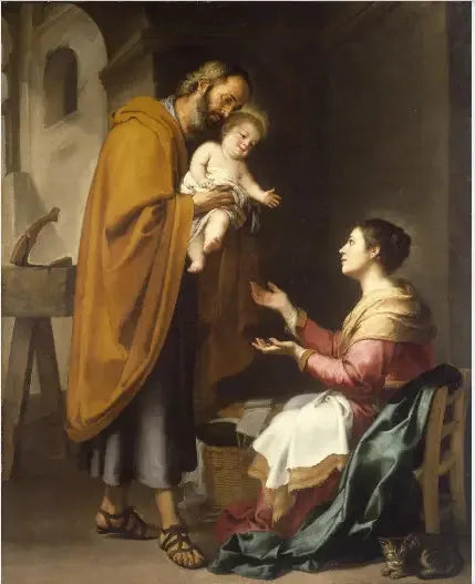 Święta Rodzina - Bartolomé Esteban Murillo