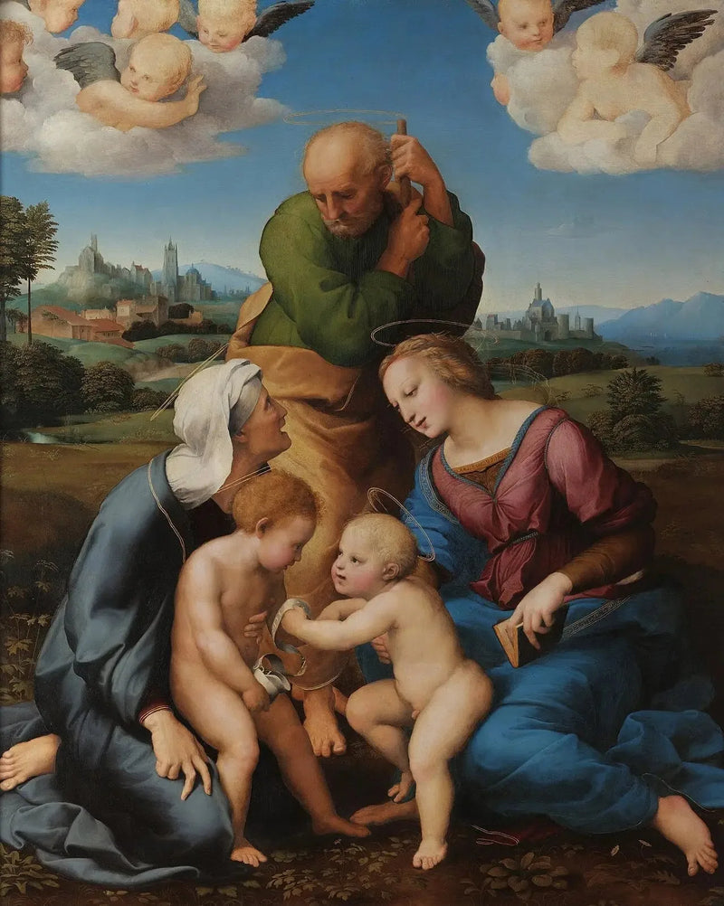 Święta Rodzina Canigiani - Rafael Santi
