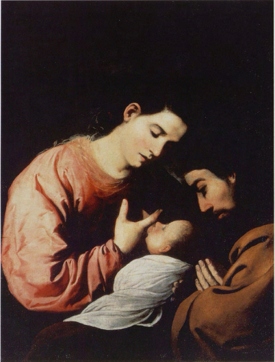 Święta Rodzina - Francisco de Zurbarán