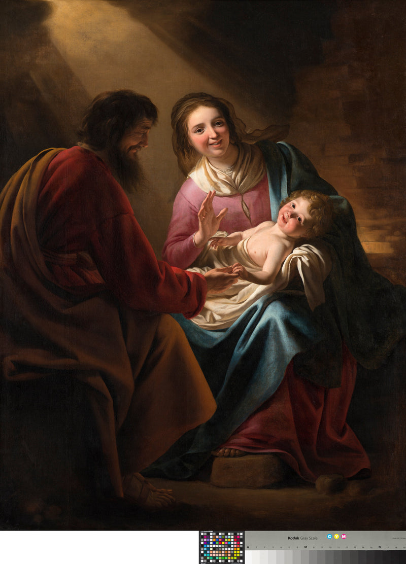 Święta Rodzina - Gerrit van Honthorst