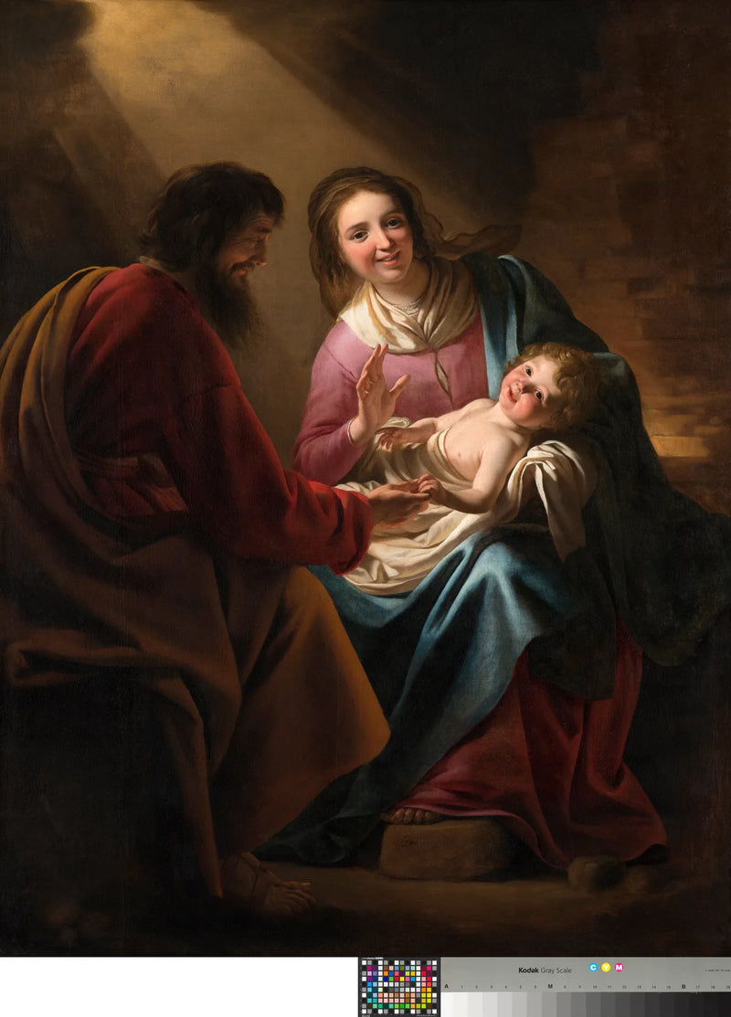 Święta Rodzina - Gerrit van Honthorst