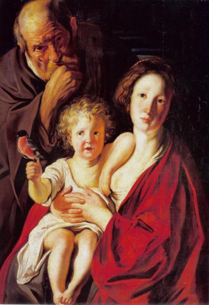 La Sainte Famille - Jacob Jordaens