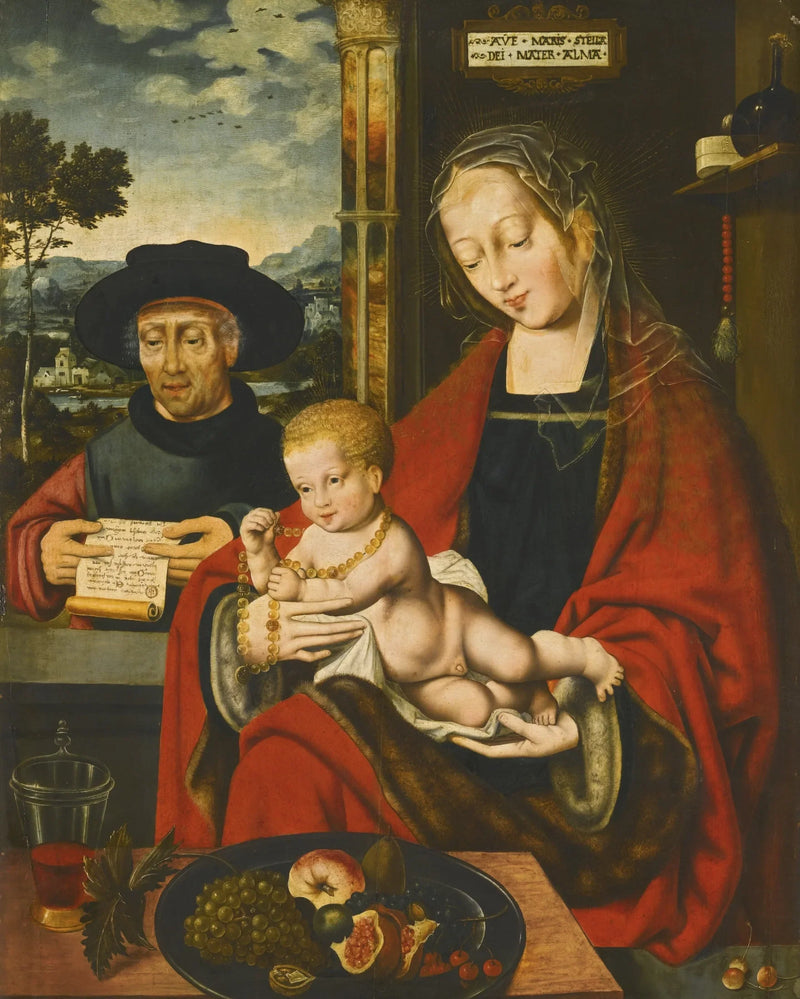 Święta Rodzina - Joos van Cleve
