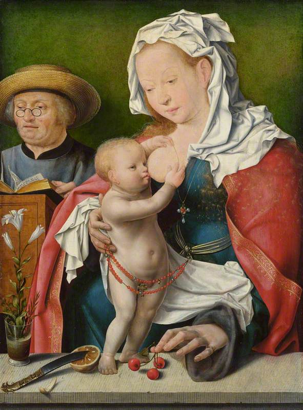 Święta Rodzina - Joos van Cleve