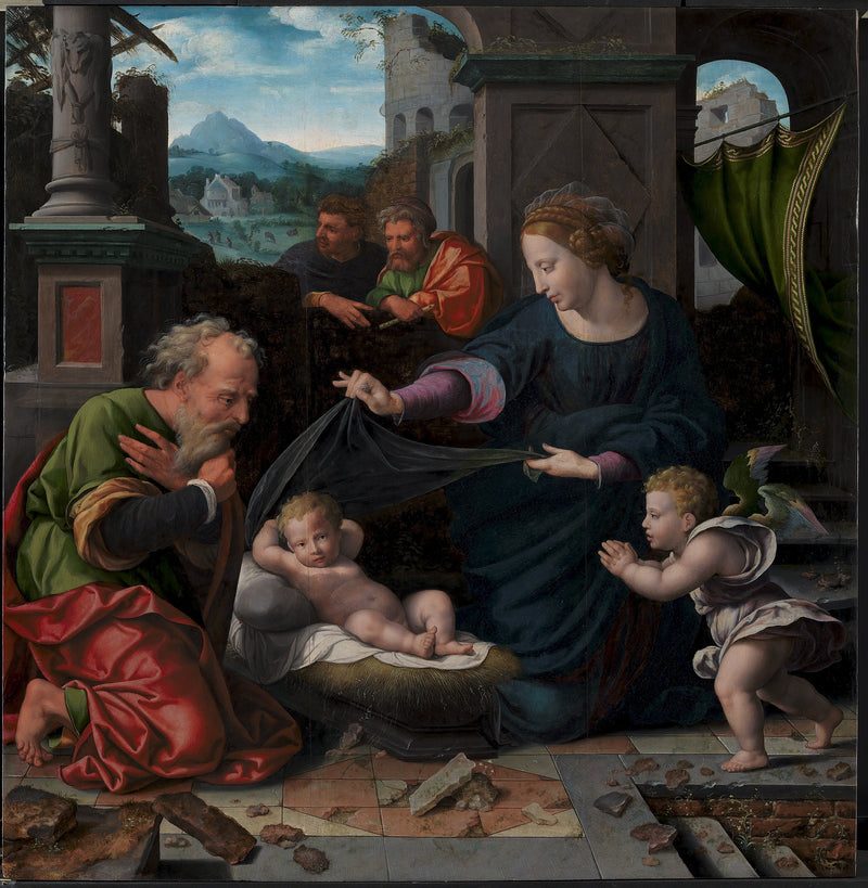 Święta Rodzina - Joos van Cleve