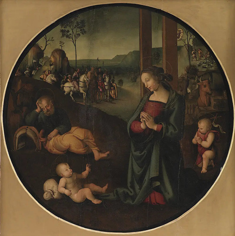 Święta Rodzina - Pietro Perugino
