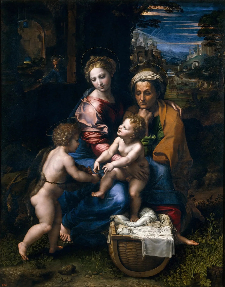 Święta Rodzina - Rafael Santi