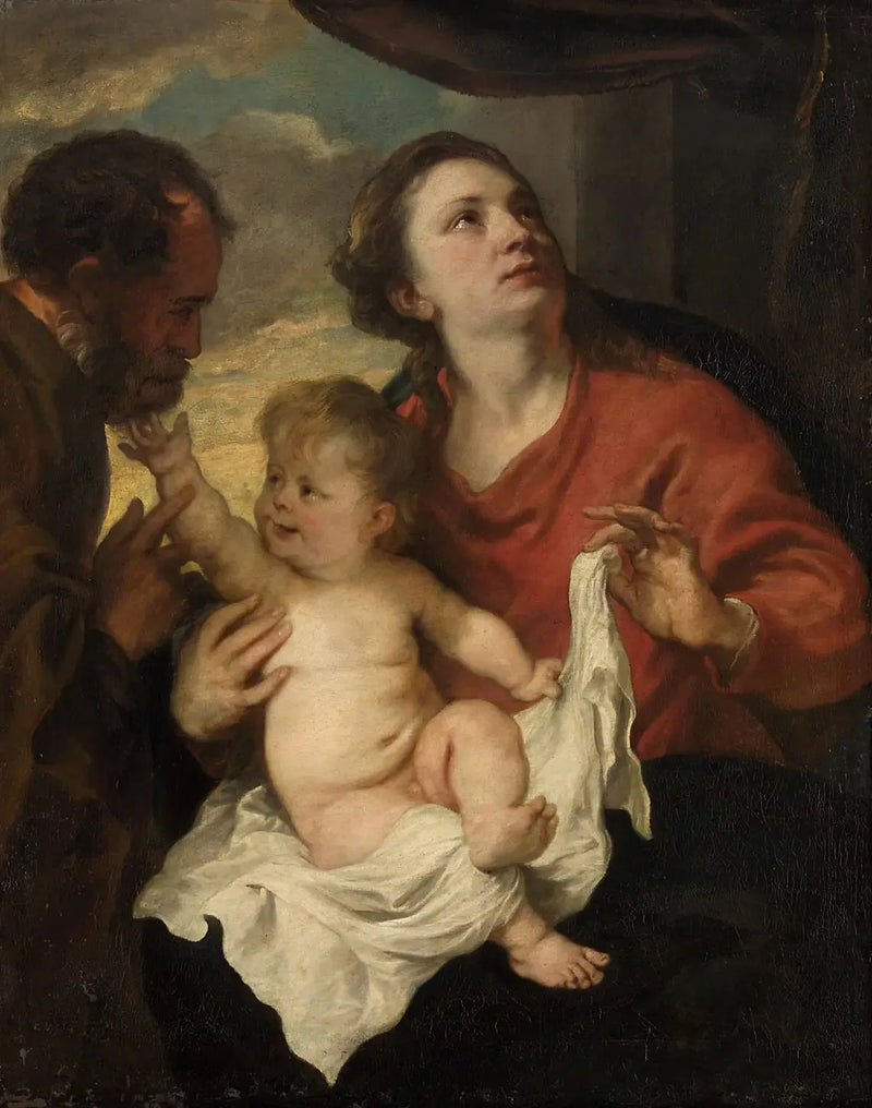Święta Rodzina, „Trinitas terrestris” - Antoine van Dyck