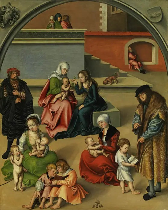 Święta Rodzina - Lucas Cranach Starszy