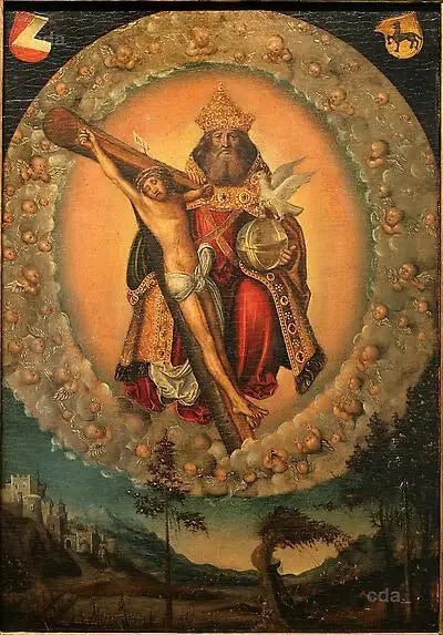 Święta Trójca - Lucas Cranach Starszy
