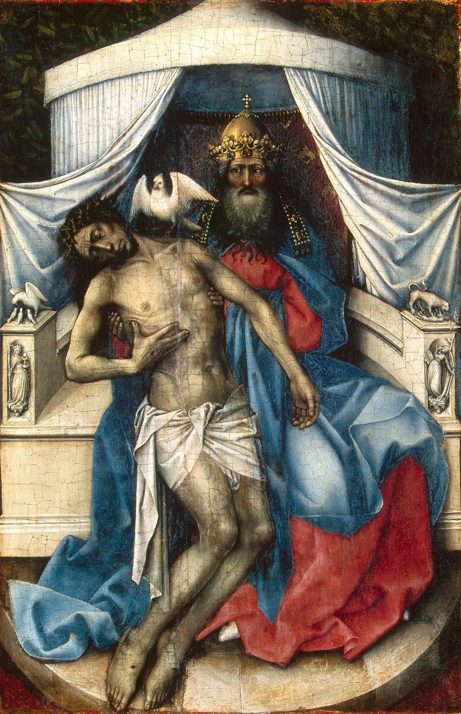 Święta Trójca - Robert Campin