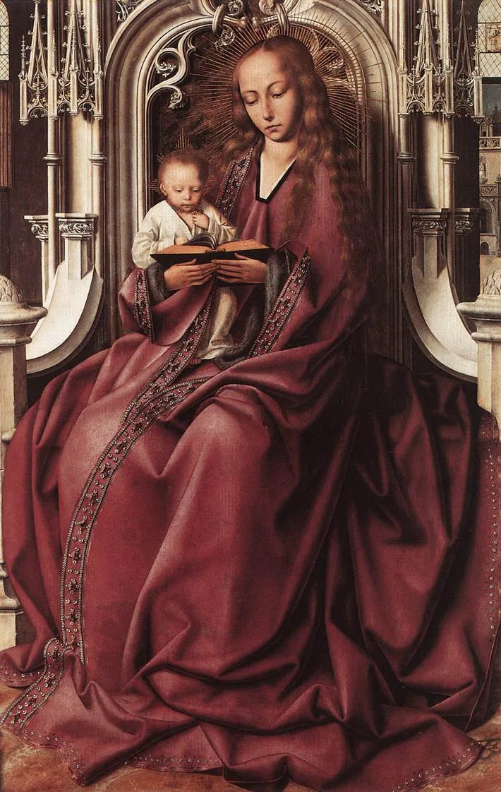 Święta Maria z Dzieciątkiem Jezus - Quentin Metsys