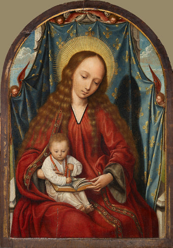 Święta Maria z Dzieciątkiem Jezus - Quentin Metsys