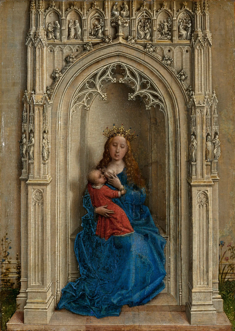 Święta Maria z Dzieciątkiem Jezus - Rogier van der Weyden