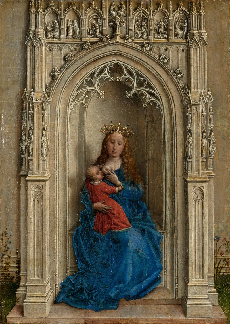 Święta Maria z Dzieciątkiem Jezus - Rogier van der Weyden