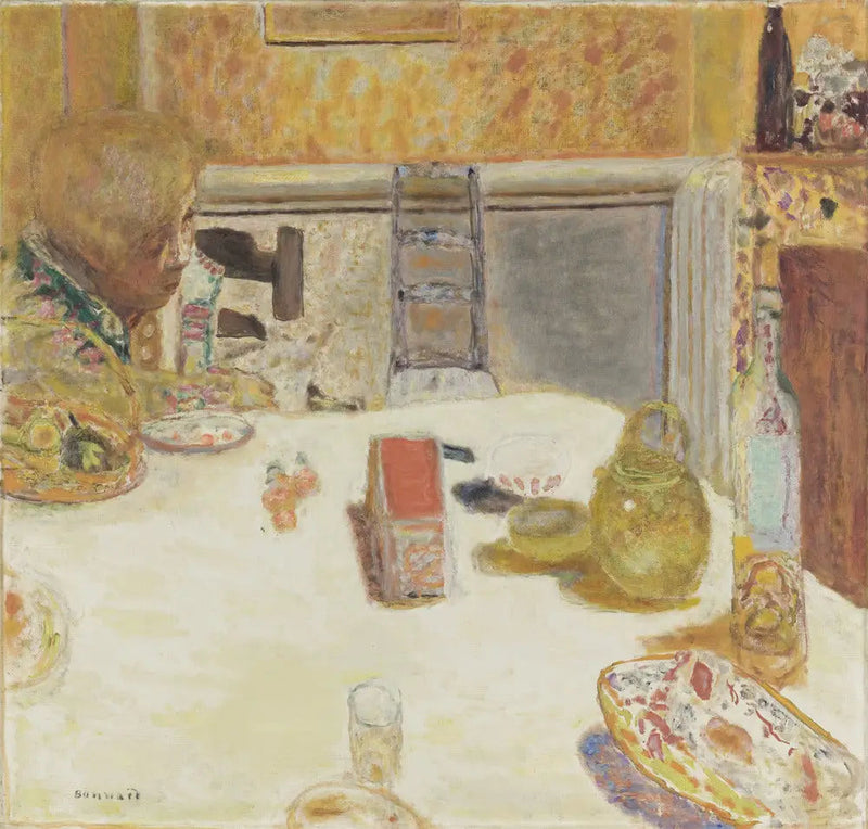 Jadalnia w Cannet - Pierre Bonnard