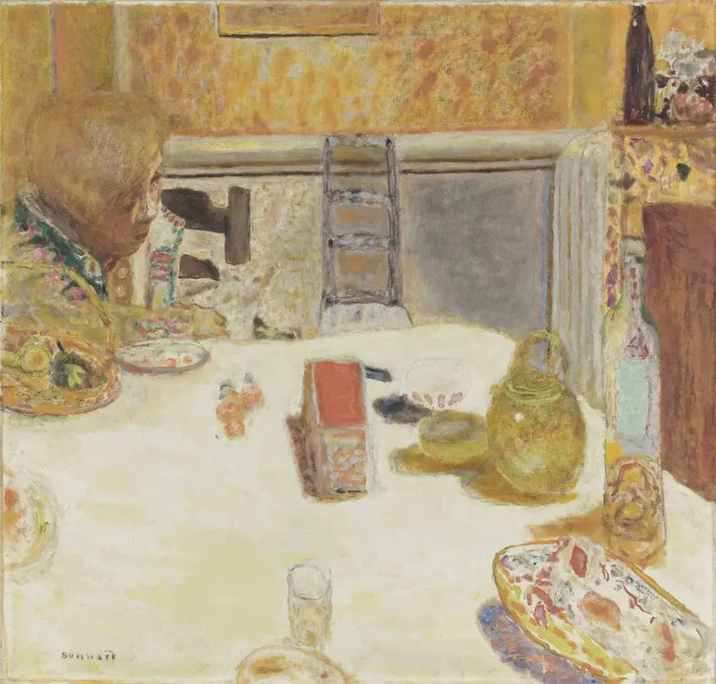 Jadalnia w Cannet - Pierre Bonnard