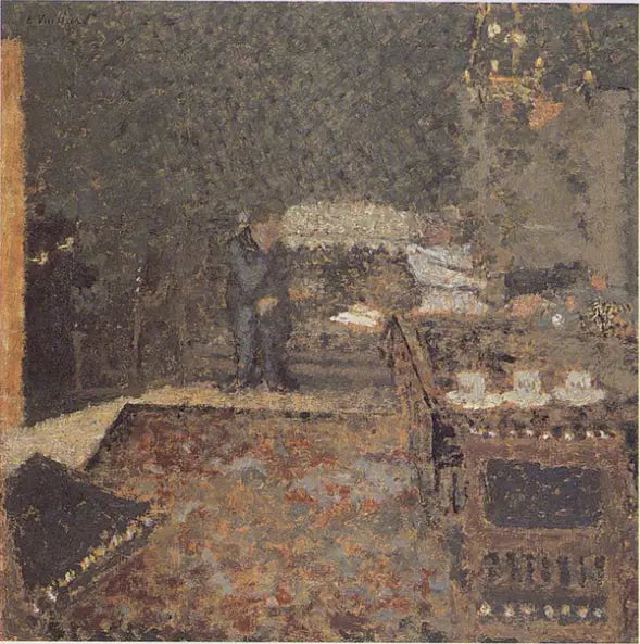 Jadalnia Feliksa Vallottona w La Naz - Édouard Vuillard
