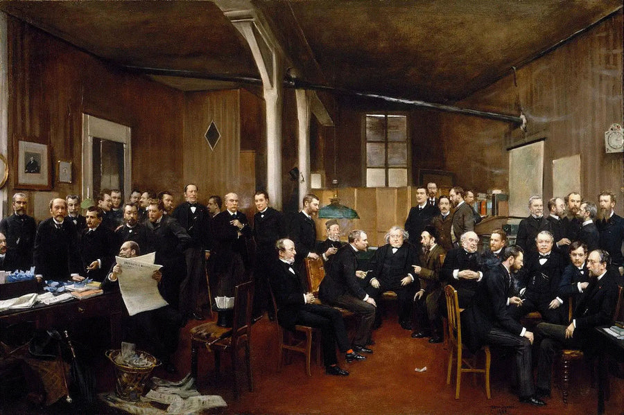 Redakcja Gazety Debat - Jean Béraud