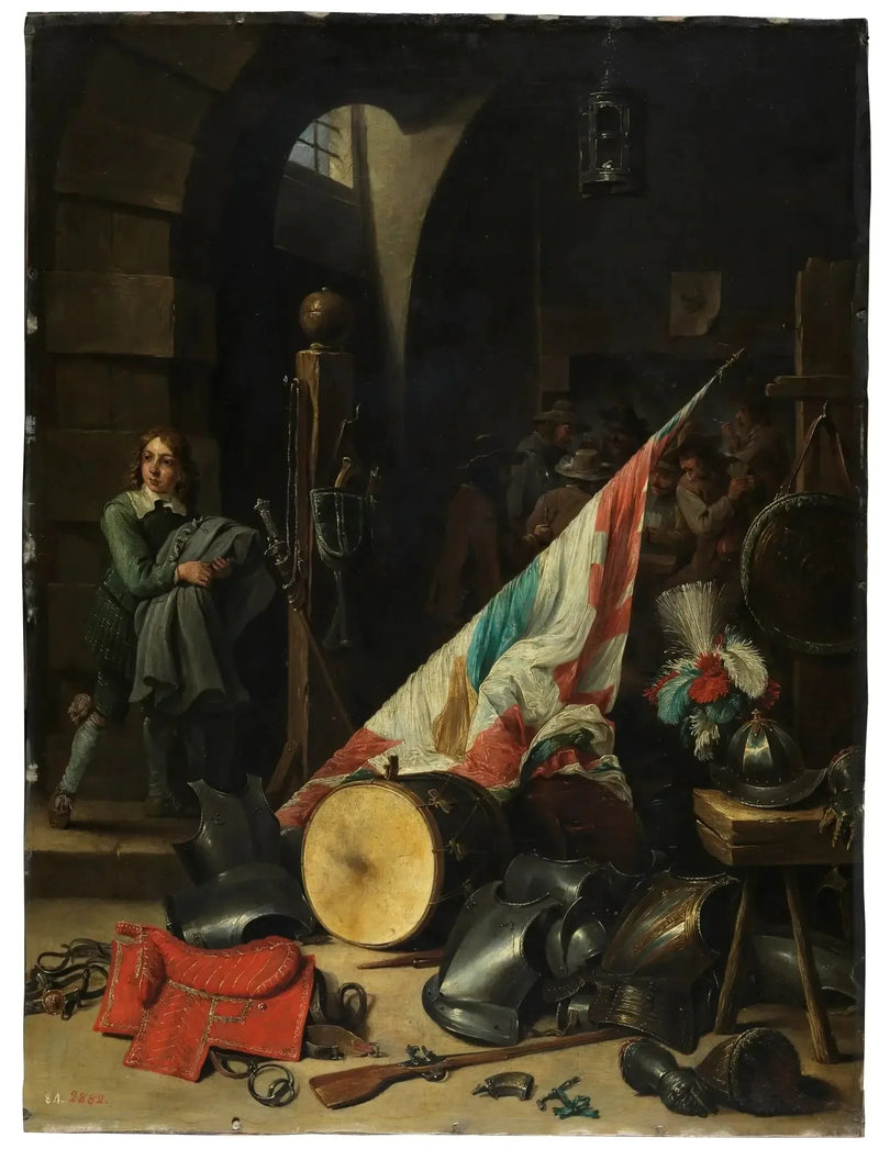 Sala strażnicza - David Teniers Młodszy