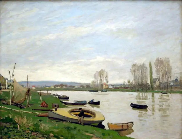 Sekwana w Argenteuil (1872) - Alfred Sisley