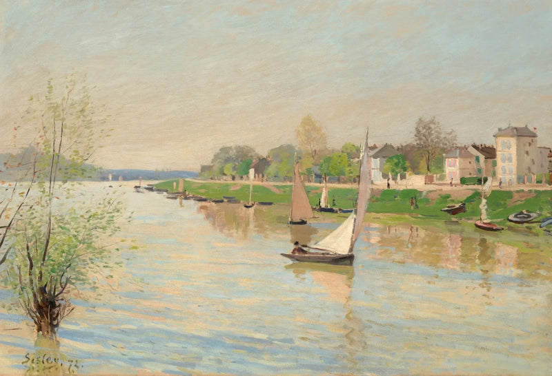Sekwana w Argenteuil - Alfred Sisley