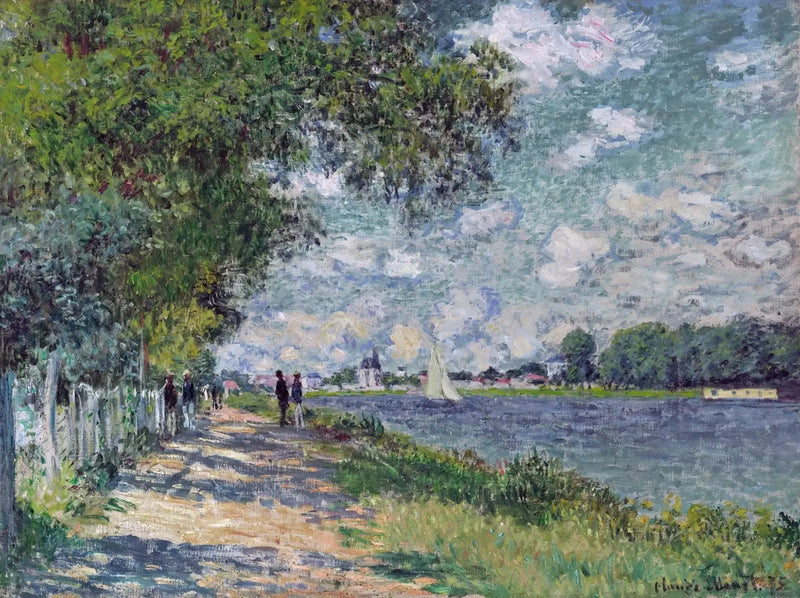Sekwana w Argenteuil - Claude Monet