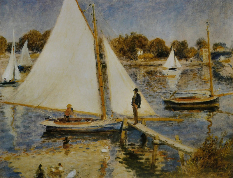 Sekwana w Argenteuil - Pierre-Auguste Renoir