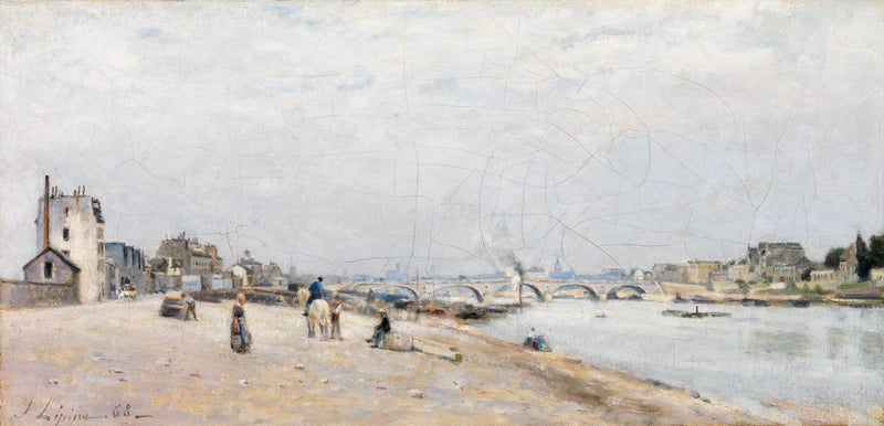 Sekwana w Bercy - Stanislas Lépine