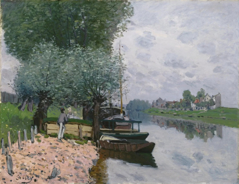 Sekwana w Bougival - Alfred Sisley
