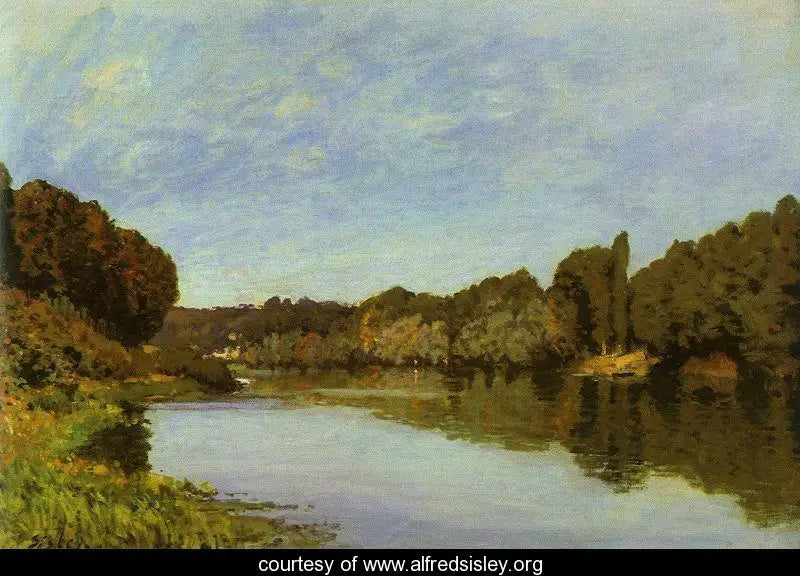 Sekwana w Bougival - Alfred Sisley