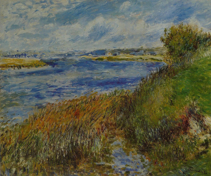 Sekwana w Champrosay - Pierre-Auguste Renoir