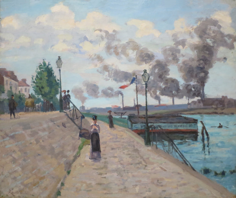 Sekwana w Charenton - Armand Guillaumin