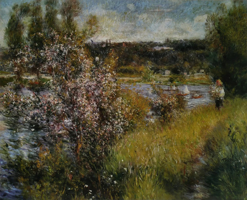 Sekwana w Chatou - Pierre-Auguste Renoir