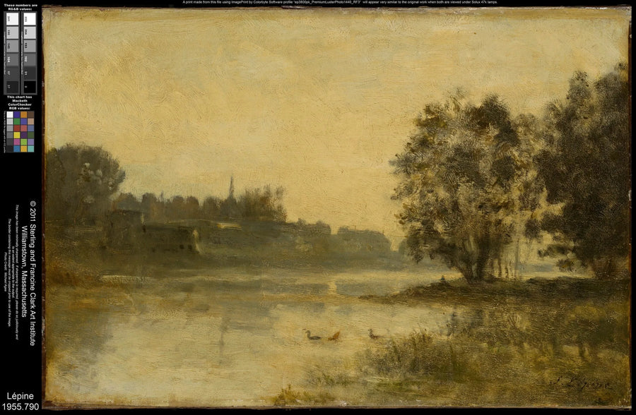 Sekwana w Conflans-Sainte-Honorine - Stanislas Lépine