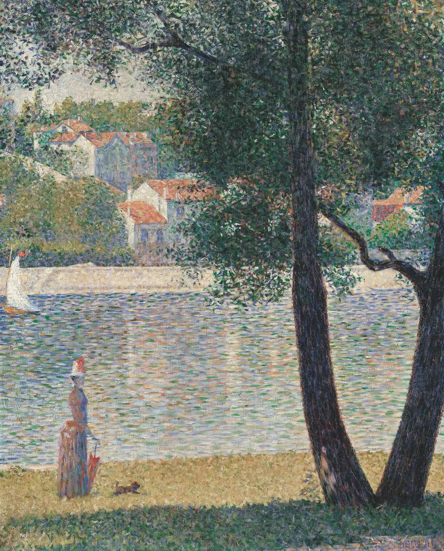 Sekwana w Courbevoie - Georges Seurat
