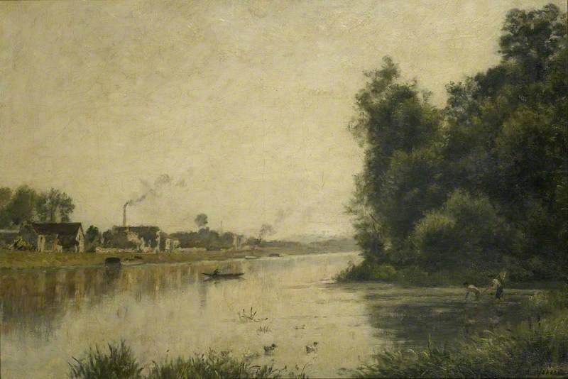 Sekwana w La Garenne Saint-Denis - Stanislas Lépine